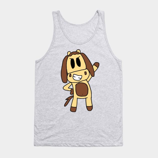 Cow McMoo Tank Top by BabyLambCreations143